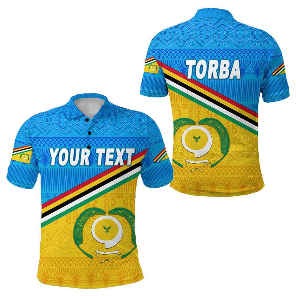 Custom Torba Province Polo Shirt Vanuatu Pattern Traditional Style LT8 Unisex Torba - Polynesian Pride
