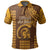 Custom Hawaii High School Mililani Polo Shirt Mix Kakau LT6 Yellow - Polynesian Pride