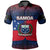 Custom Samoa Polo Shirt Mix Flag LT6 Blue - Polynesian Pride
