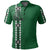 Hawaii Aiea High Mix Kakau Polo Shirt LT6 Green - Polynesian Pride