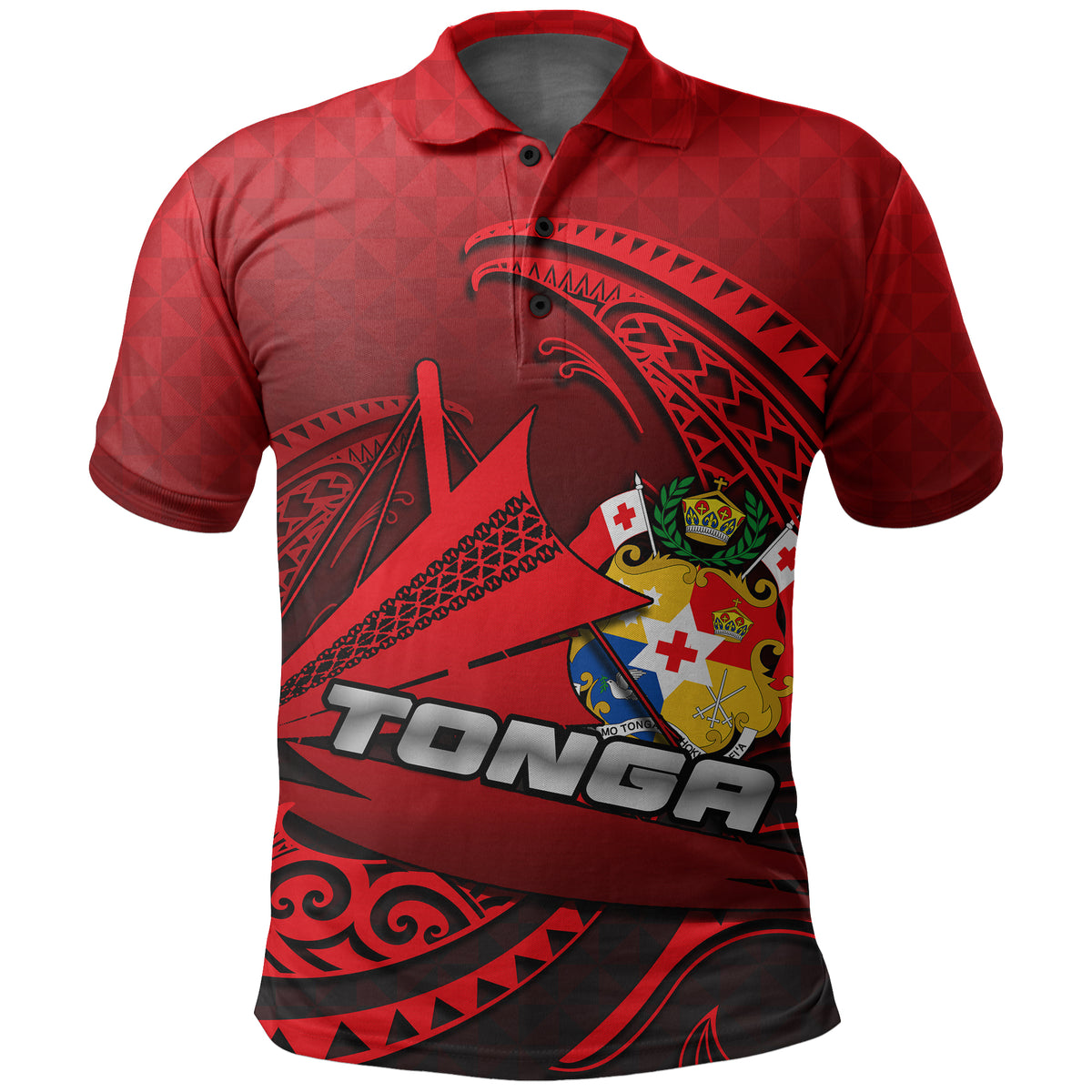 Custom Tonga Emancipation Day Polo Shirt Kalia No.1 LT6 - Polynesian Pride