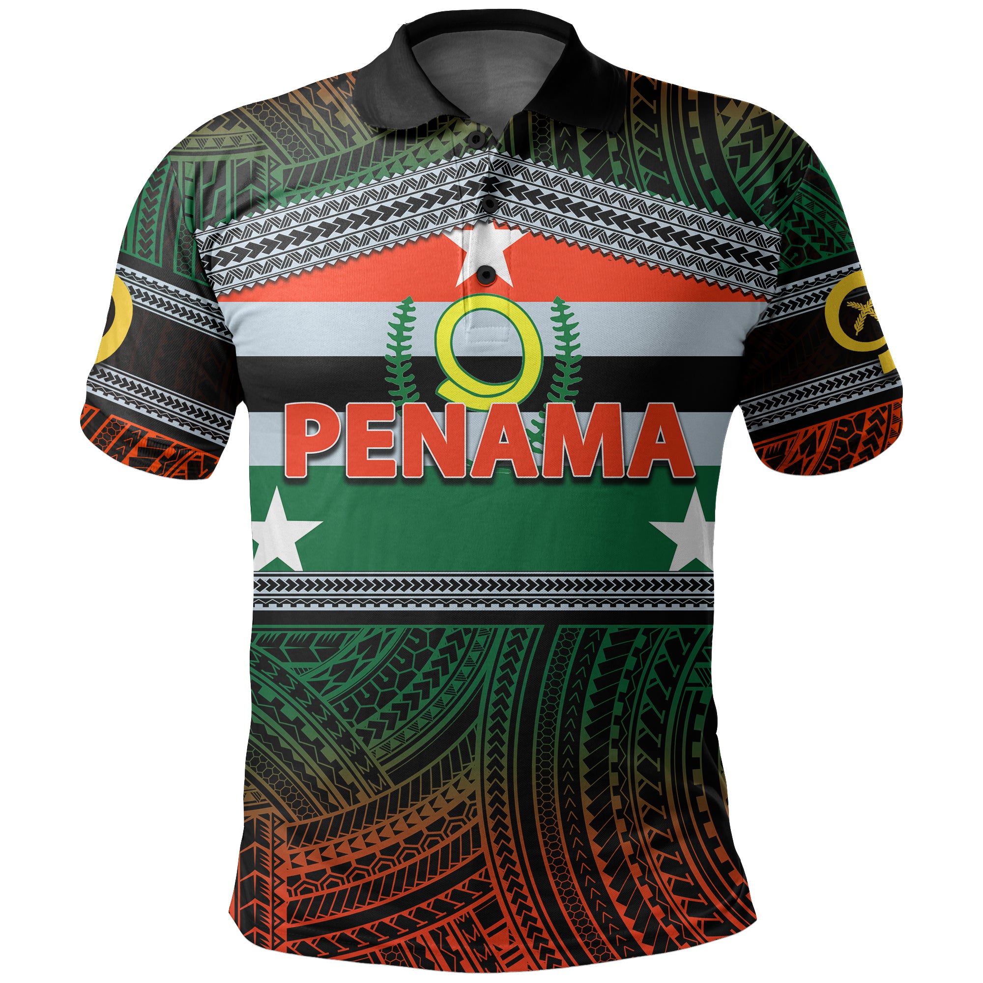 Custom Penama Province Polo Shirt Of Vanuatu Polynesian Patterns LT6 Unisex Red - Polynesian Pride