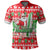Hawaii Mele Kalikimaka Christmas Polo Shirt Cool Santa Claus LT6 Unisex Red - Polynesian Pride