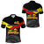 Papua New Guinea SP Hunters Polo Shirt Rugby Original Style Black LT8 Unisex Black - Polynesian Pride