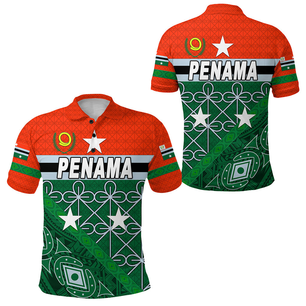 Penama Province Polo Shirt Vanuatu Pattern Unique Style LT8 Unisex Green - Polynesian Pride