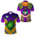 Fiji Vuci Rugby Club Polo Shirt Creative Style Purple LT8 Unisex Purple - Polynesian Pride