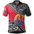 Tahiti Polo Shirt Fall In The Wave K7 Unisex Black - Polynesian Pride