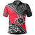 Polynesian Turtle Polo Shirt Fall In The Wave K7 Unisex Red - Polynesian Pride