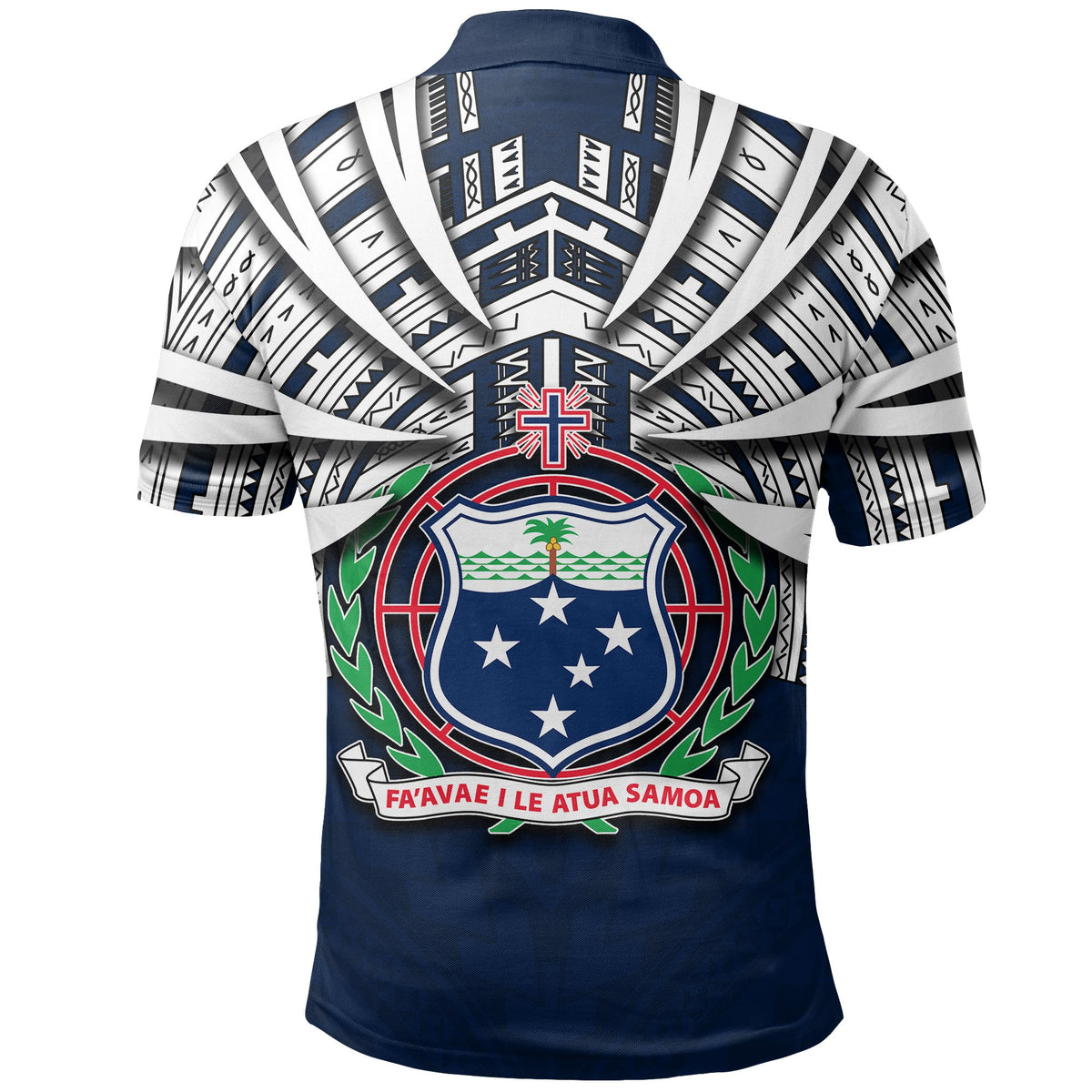 Polynesian Pride Samoa Polo Shirt Special Polynesian No.4 - Polynesian Pride