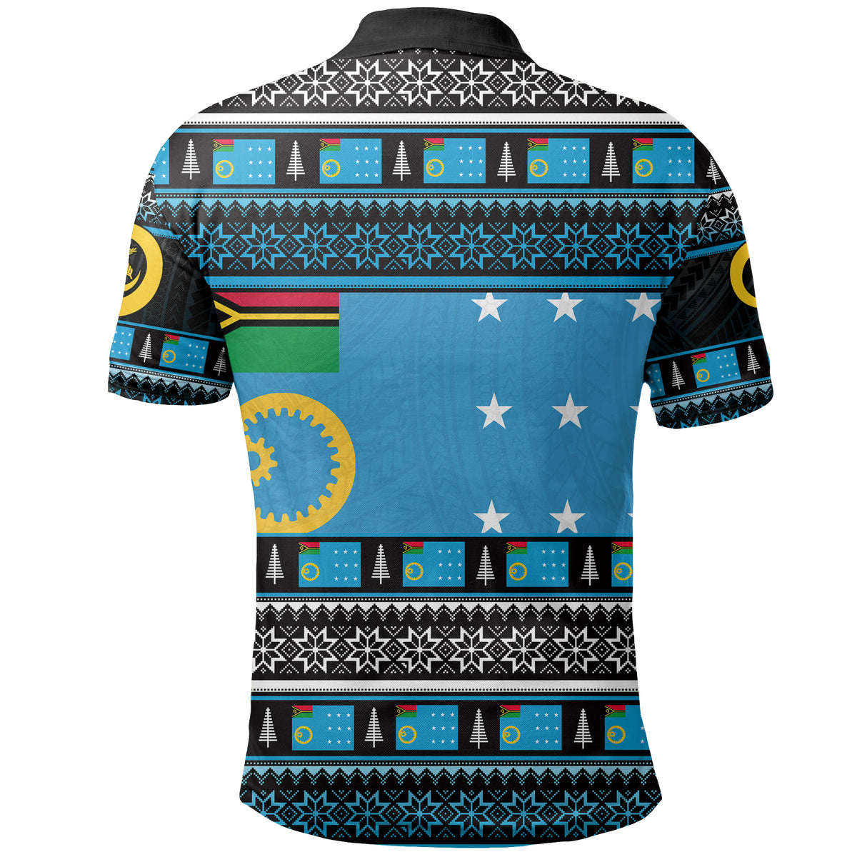 Sanma Province Polo Shirt Of Vanuatu Christmas LT6 - Polynesian Pride