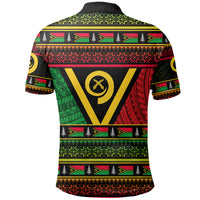 Vanuatu Polo Shirt Christmas LT6 - Polynesian Pride