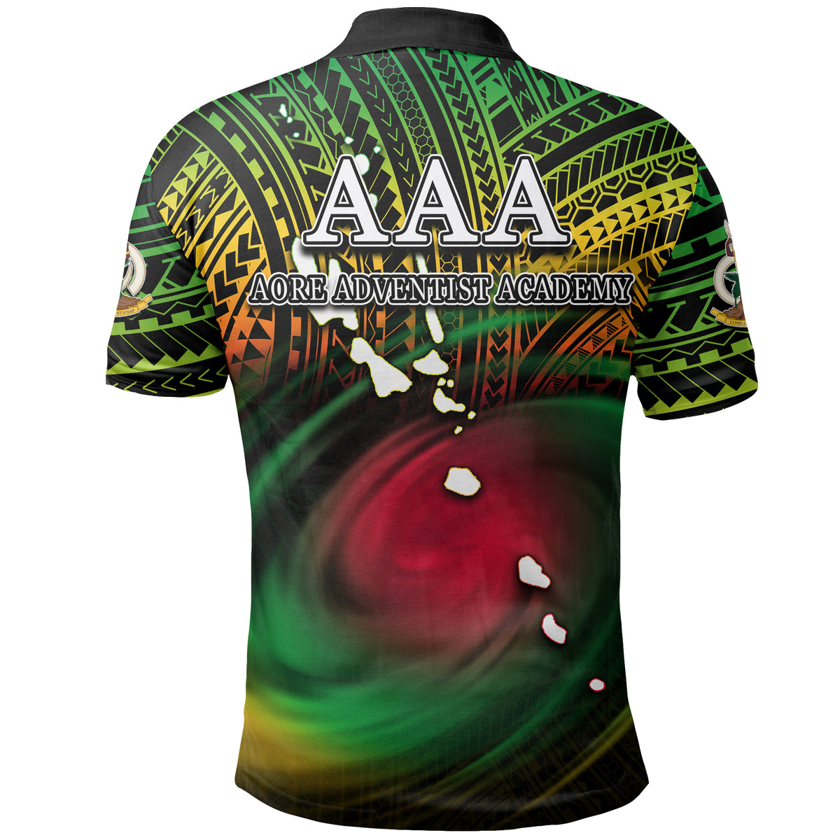 Aore Adventist Academy Polo Shirt LT6 - Polynesian Pride