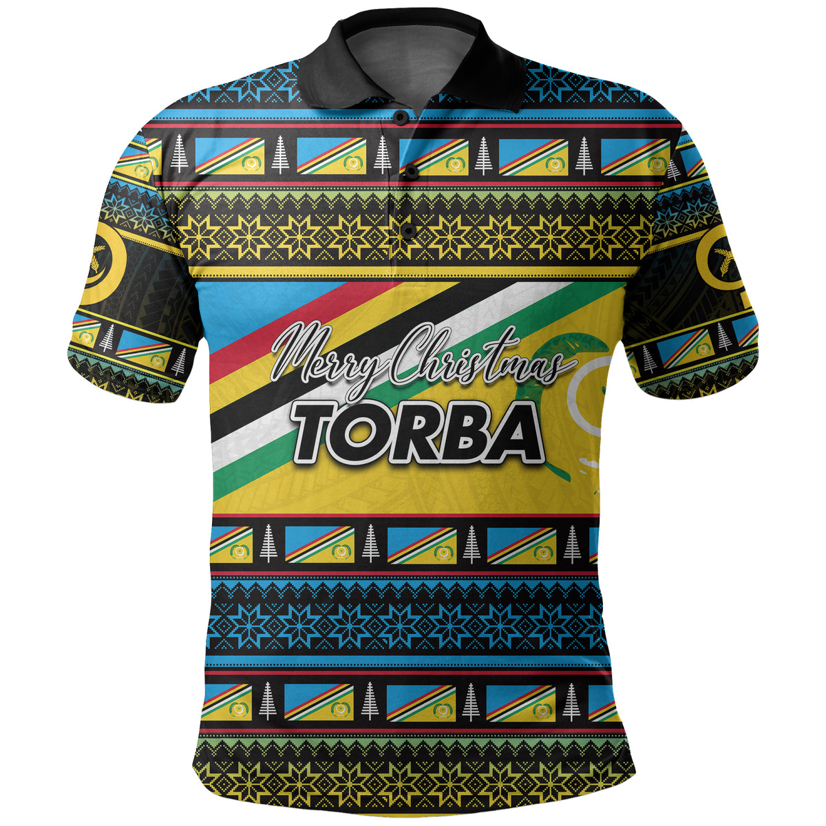 Torba Province Polo Shirt Of Vanuatu Christmas LT6 Unisex Blue - Polynesian Pride