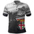 Combo Polo Shirt and Men Short Fiji Rugby Makare And Tapa Patterns White - Polynesian Pride