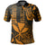 Custom Hawaii Kanaka Map Polo Shirt Orange Style LT6 Unisex Orange - Polynesian Pride