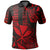 Custom Hawaii Kanaka Map Polo Shirt Red Style LT6 Unisex Red - Polynesian Pride