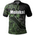 Custom Hawaiian Islands Polo Shirt Molokai LT6 Green - Polynesian Pride