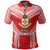 Custom Kolisi Tonga Polo Shirt Red Style LT6 Unisex Red - Polynesian Pride