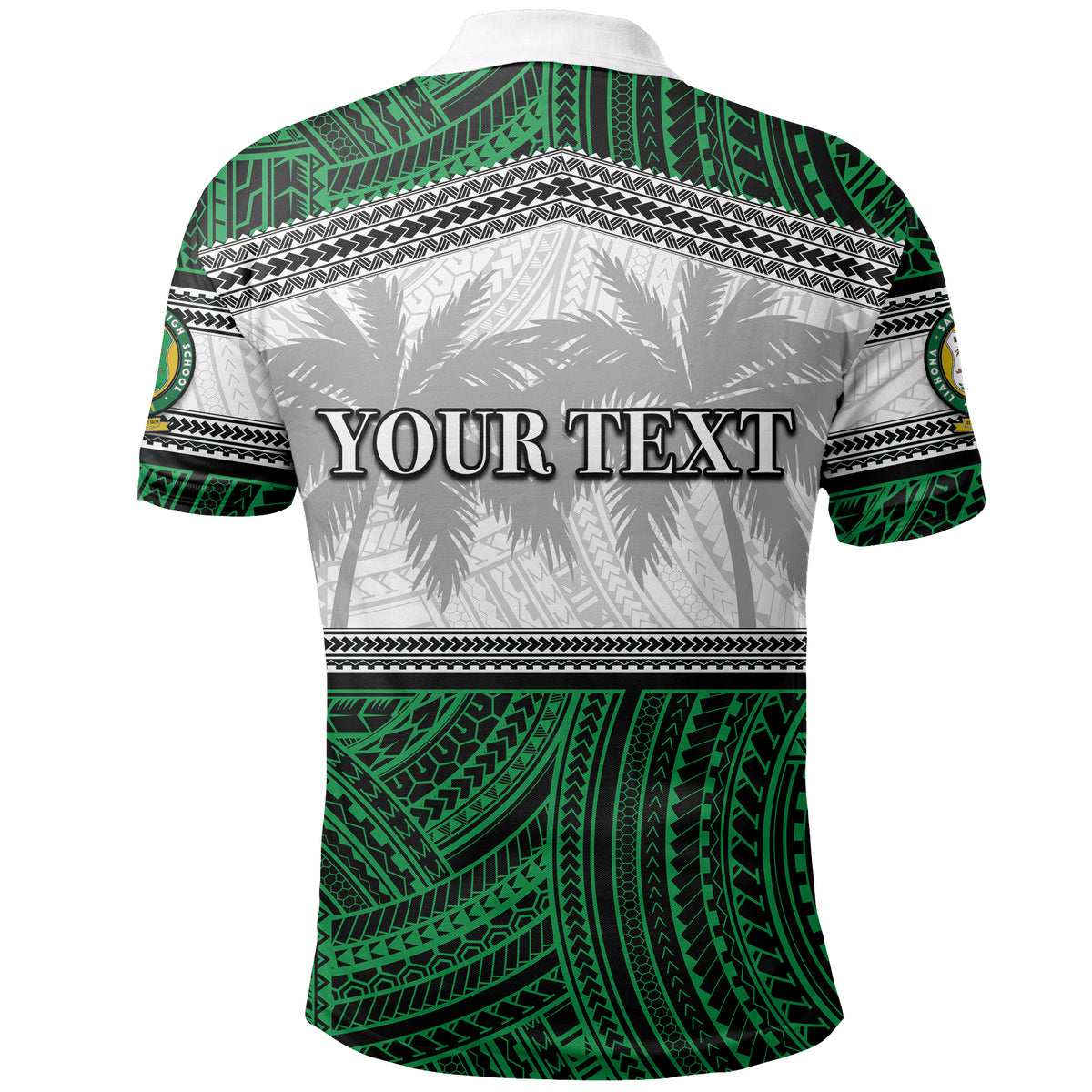 Custom Tonga Liahona High School Polo Shirt Polynesian Patterns LT6 - Polynesian Pride