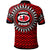 Tonga Polo Shirt Rugby Style Red Black Color - Polynesian Pride
