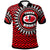 Tonga Polo Shirt Rugby Style Red Black Color Unisex Red - Polynesian Pride