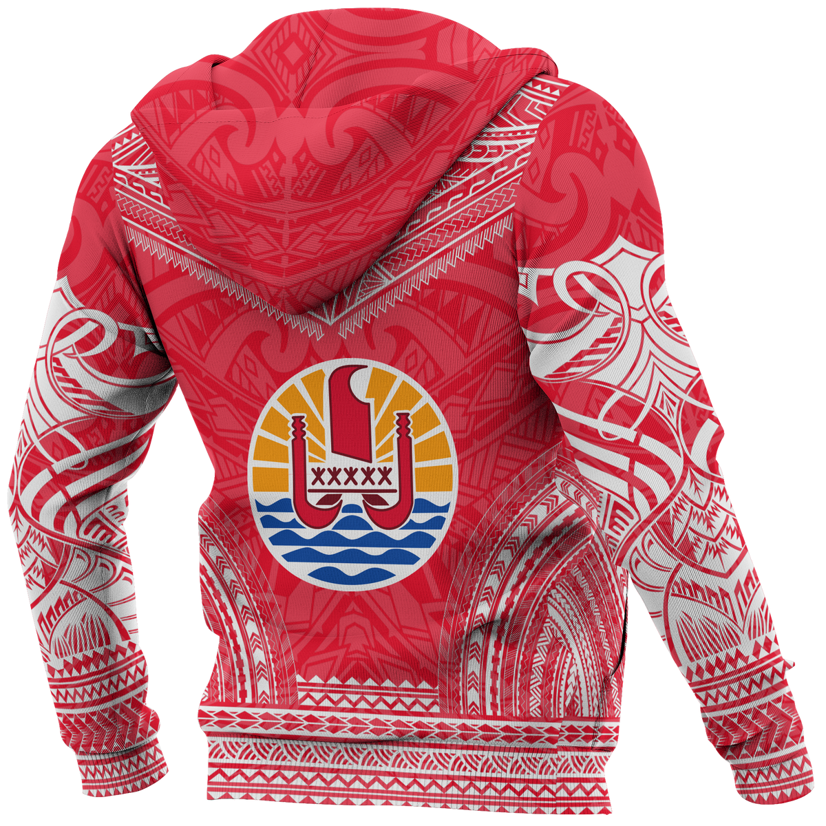French Polynesia Chief Pullover Hoodie - Polynesian Pride