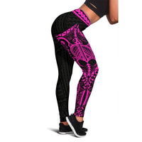 Samoa Polynesian 1st Leggings (Pink) A6 Pink - Polynesian Pride