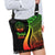 Marshall Islands Boho Handbag - Reggae Polynesian Tentacle Tribal Pattern Crest