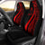 Yap Custom Personalised Car Seat Covers - Red Polynesian Tentacle Tribal Pattern Universal Fit Red - Polynesian Pride