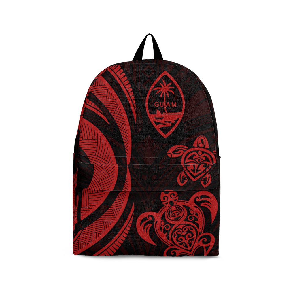 Guam Backpack - Red Tentacle Turtle Red - Polynesian Pride