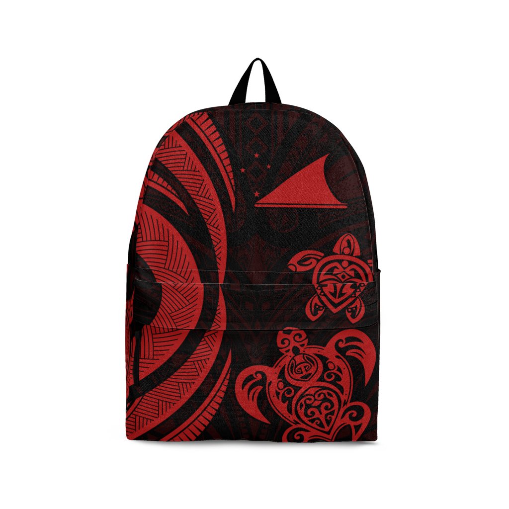 Tokelau Backpack - Red Tentacle Turtle Red - Polynesian Pride