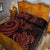 Chuuk Quilt Bed Set - Red Tentacle Turtle - Polynesian Pride