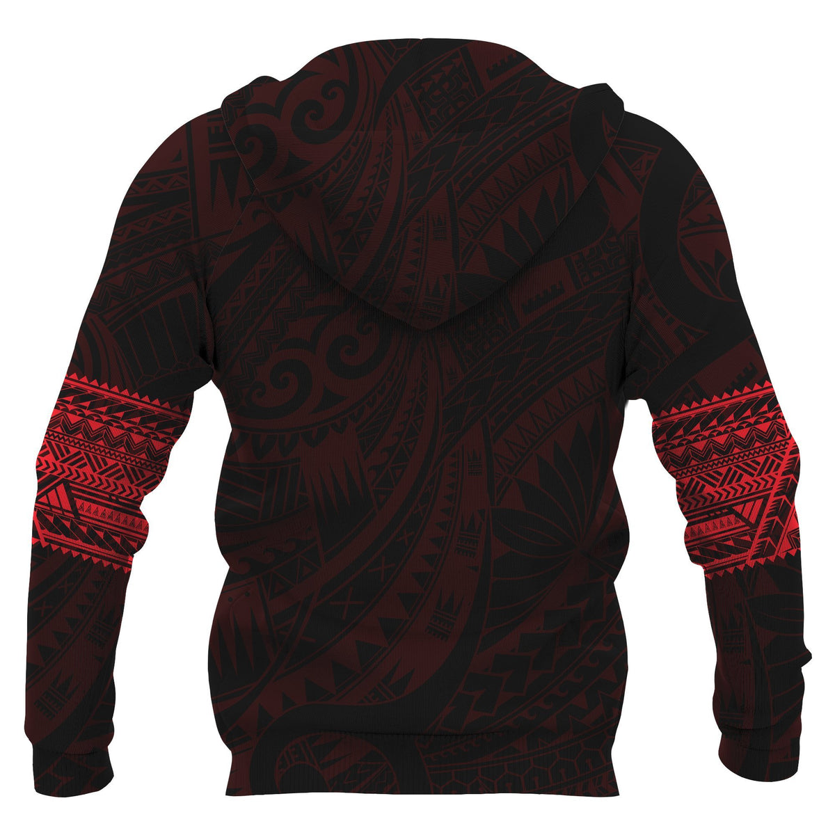 Maori Tattoo Hoodie, New Zealand Aotearoa Tattoo All Over Print Hoodie - Polynesian Pride