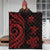 Tuvalu Premium Quilt - Red Tentacle Turtle - Polynesian Pride