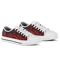 Fiji Low Top Shoes - Red Tentacle Turtle - Polynesian Pride