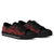 Yap Low Top Canvas Shoes - Red Tentacle Turtle - Polynesian Pride