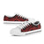 Tonga Low Top Canvas Shoes - Red Tentacle Turtle - Polynesian Pride