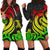 Hawaii Women Hoodie Dress - Reggae Tentacle Turtle Reggae - Polynesian Pride