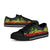 Samoa Low Top Canvas Shoes - Reggae Tentacle Turtle - Polynesian Pride