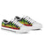 Guam Low Top Canvas Shoes - Reggae Tentacle Turtle - Polynesian Pride