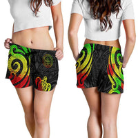 Palau Women's Short - Reggae Tentacle Turtle - Polynesian Pride