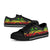 Yap Low Top Canvas Shoes - Reggae Tentacle Turtle - Polynesian Pride