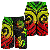 American Samoa Men's Short - Reggae Tentacle Turtle - Polynesian Pride