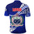 Manu Samoa Rugby Polo Shirt Unique Version Blue - Polynesian Pride