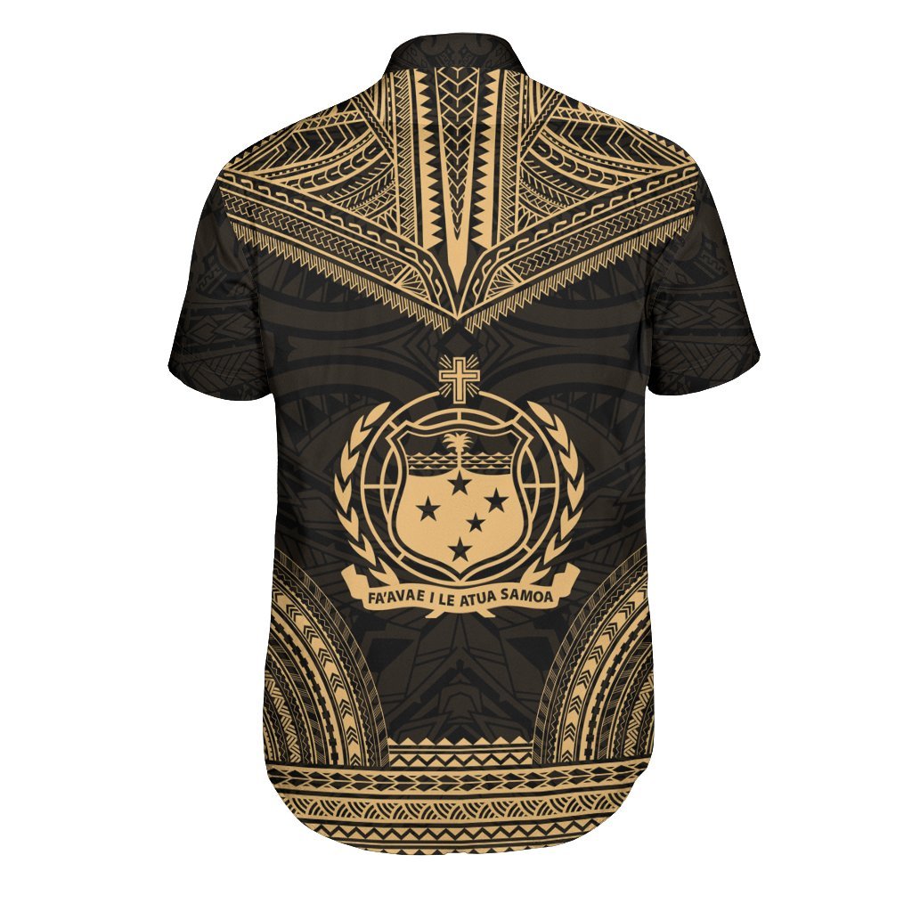 Samoa Polynesian Chief Shirt - Gold Version - Polynesian Pride