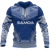 Samoa Polynesian Chief Hoodie Blue Version Unisex Blue - Polynesian Pride