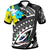Samoa Polo Shirt Polynesian Pattern Black Color Unisex Black - Polynesian Pride