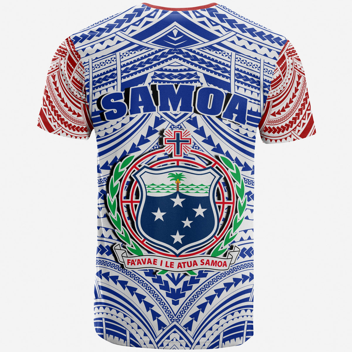Samoa Full Polynesian T Shirt - Polynesian Pride