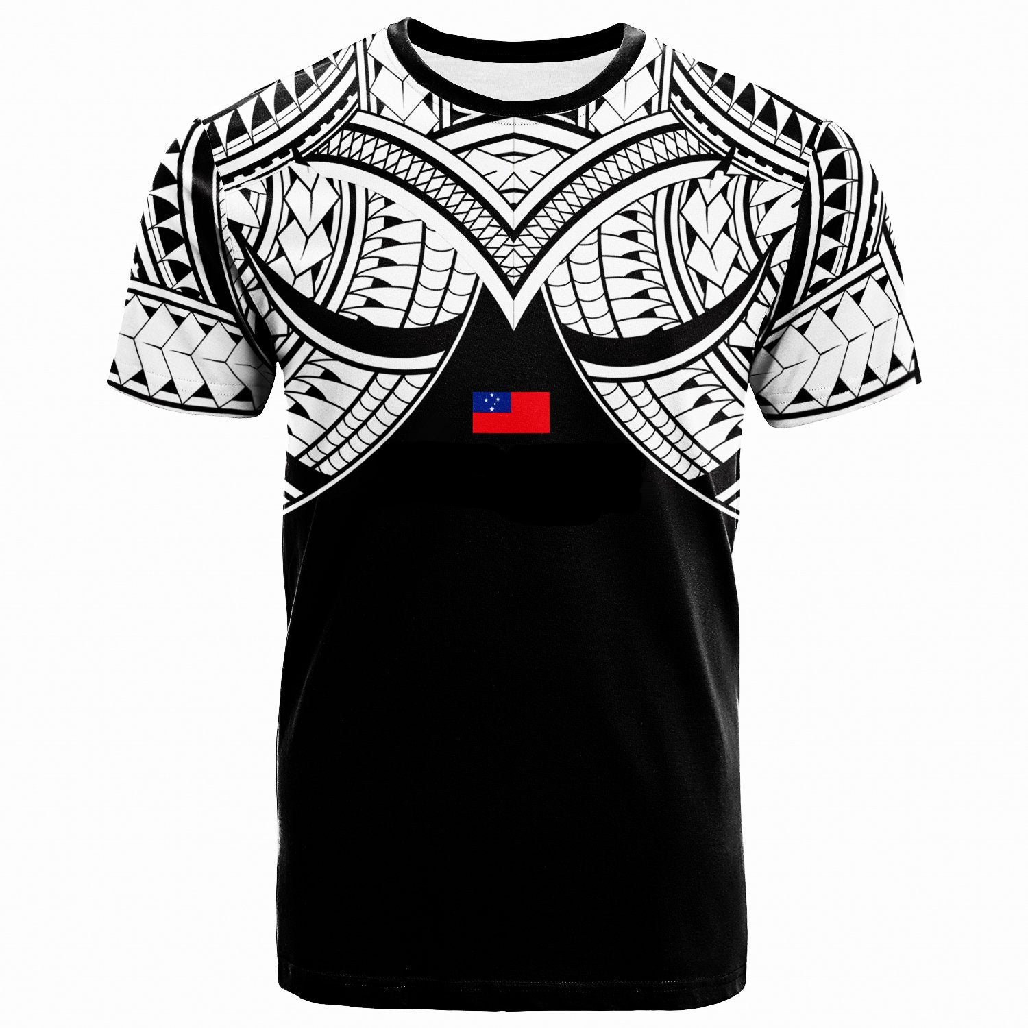 Custom Samoa T Shirt Have No Fear The Samoan Is Here LT6 Unisex Black - Polynesian Pride