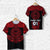 Custom Marquesas Islands T Shirt Marquesan Tattoo Simplified Version Red LT8 - Polynesian Pride